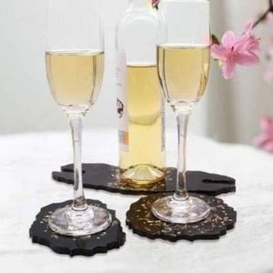 Custom wine rack and coasters